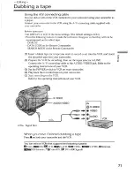 Preview for 71 page of Sony Digital 8- TRV240 Operating Instructions Manual