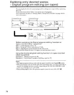 Preview for 74 page of Sony Digital 8- TRV240 Operating Instructions Manual