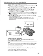 Preview for 93 page of Sony Digital 8- TRV240 Operating Instructions Manual