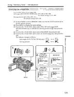 Preview for 121 page of Sony Digital 8- TRV240 Operating Instructions Manual