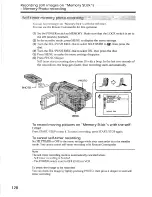 Preview for 128 page of Sony Digital 8- TRV240 Operating Instructions Manual