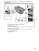 Preview for 133 page of Sony Digital 8- TRV240 Operating Instructions Manual