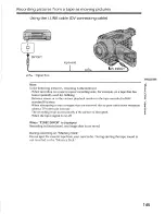 Preview for 145 page of Sony Digital 8- TRV240 Operating Instructions Manual