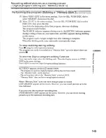 Preview for 149 page of Sony Digital 8- TRV240 Operating Instructions Manual