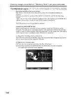 Preview for 160 page of Sony Digital 8- TRV240 Operating Instructions Manual