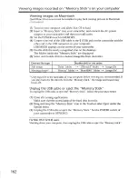 Preview for 162 page of Sony Digital 8- TRV240 Operating Instructions Manual