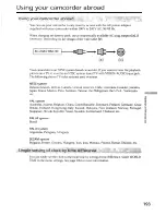 Preview for 193 page of Sony Digital 8- TRV240 Operating Instructions Manual