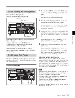 Preview for 63 page of Sony Digital Betacam DVW-2000 Operation Manual