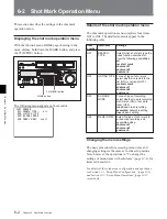 Preview for 78 page of Sony Digital Betacam DVW-2000 Operation Manual