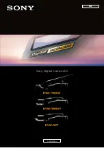 Preview for 1 page of Sony Digital betacam DVW-707P Brochure & Specs