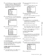 Preview for 75 page of Sony Digital betacam DVW-970 Operation Manual