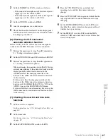 Preview for 127 page of Sony Digital betacam DVW-970 Operation Manual