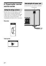 Preview for 28 page of Sony Digital Duplicator Operating Instructions Manual