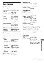 Preview for 81 page of Sony Digital Duplicator Operating Instructions Manual