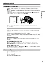 Preview for 15 page of Sony Digital Handycam DCR-TRV203 Operating Instructions Manual