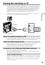 Preview for 25 page of Sony Digital Handycam DCR-TRV203 Operating Instructions Manual