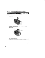 Preview for 8 page of Sony Digital Handycam DCR-TRV510 Operating Instructions Manual