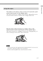 Preview for 13 page of Sony Digital Photo Printer DPP-EX7 Operating Instructions Manual