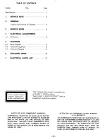 Предварительный просмотр 2 страницы Sony discman D-130 Service Manual