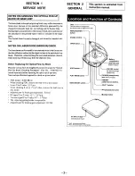 Предварительный просмотр 3 страницы Sony discman D-130 Service Manual