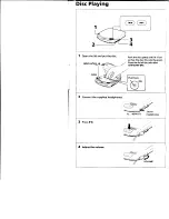 Предварительный просмотр 6 страницы Sony Discman D-235 Operating Instructions Manual