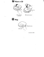 Предварительный просмотр 4 страницы Sony Discman D-240 Operating Instructions Manual