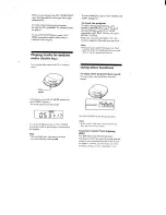 Предварительный просмотр 7 страницы Sony Discman D-240 Operating Instructions Manual