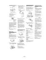 Предварительный просмотр 5 страницы Sony Discman D-265 Service Manual