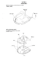 Предварительный просмотр 7 страницы Sony Discman D-265 Service Manual