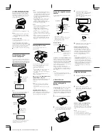 Предварительный просмотр 3 страницы Sony Discman D-365 Operating Instructions