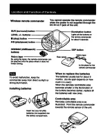 Предварительный просмотр 8 страницы Sony Discman D-828K Operating Instructions Manual