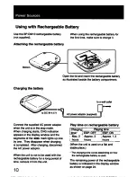 Предварительный просмотр 10 страницы Sony Discman D-828K Operating Instructions Manual