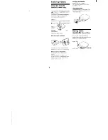 Предварительный просмотр 8 страницы Sony Discman D-840K Operating Instructions Manual