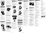 Preview for 2 page of Sony Discman D-E440 Operating Instructions