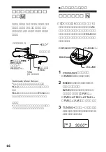 Предварительный просмотр 17 страницы Sony Discman D-T405 Operating Instructions Manual