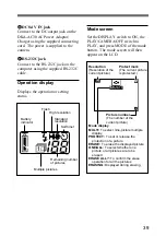 Предварительный просмотр 39 страницы Sony DKC-CM30 Operating Instructions Manual