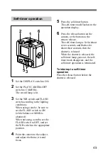 Предварительный просмотр 45 страницы Sony DKC-CM30 Operating Instructions Manual