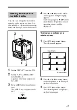 Предварительный просмотр 47 страницы Sony DKC-CM30 Operating Instructions Manual