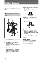 Предварительный просмотр 48 страницы Sony DKC-CM30 Operating Instructions Manual