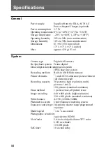 Предварительный просмотр 54 страницы Sony DKC-CM30 Operating Instructions Manual