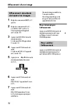 Предварительный просмотр 72 страницы Sony DKC-CM30 Operating Instructions Manual