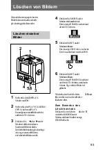 Предварительный просмотр 93 страницы Sony DKC-CM30 Operating Instructions Manual