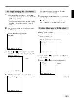 Предварительный просмотр 33 страницы Sony DKR-700 Instructions For Use Manual