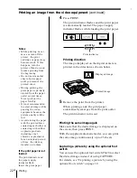 Preview for 22 page of Sony DMP-1000 Operating Instructions Manual