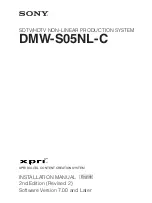 Sony DMW-S05NL-C Installation Manual preview