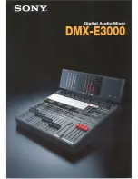 Preview for 1 page of Sony DMX-E3000 Brochure & Specs