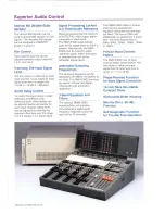 Preview for 6 page of Sony DMX-E3000 Brochure & Specs