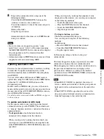 Preview for 109 page of Sony DMX-R100 Operating Instructions Manual