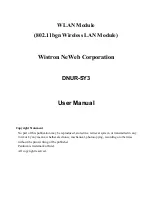 Sony DNUR-SY3 User Manual preview