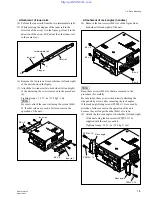 Предварительный просмотр 15 страницы Sony DNW-30P Maintenance Manual